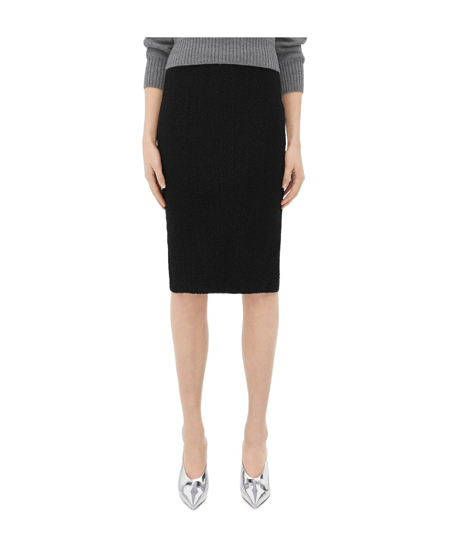Bottega Veneta Medium Length Skirt In Black