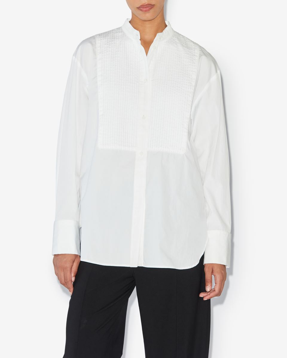 Isabel Marant Ramsey Buttoned Shirt In White