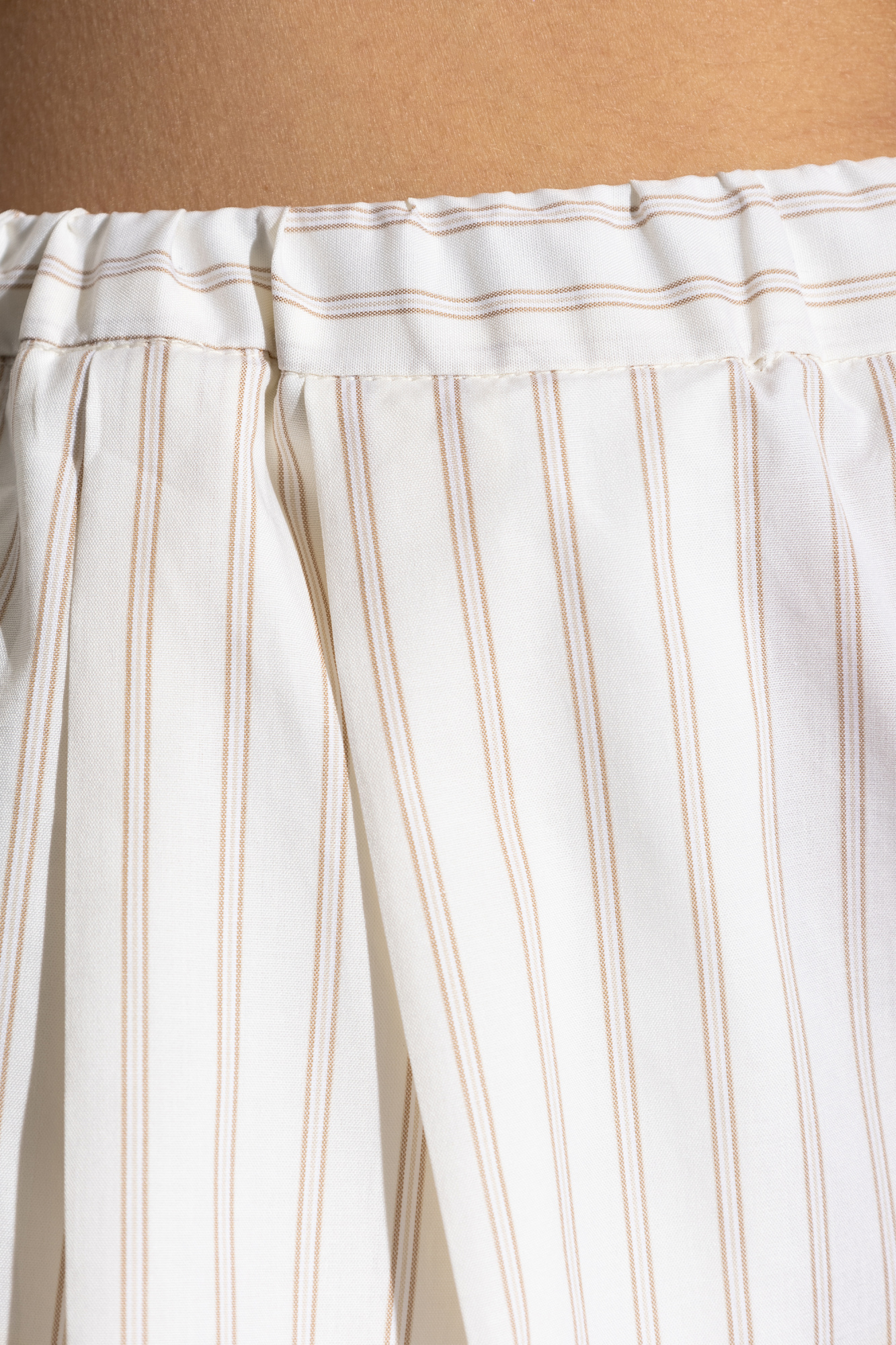 Marni Striped Shorts In White