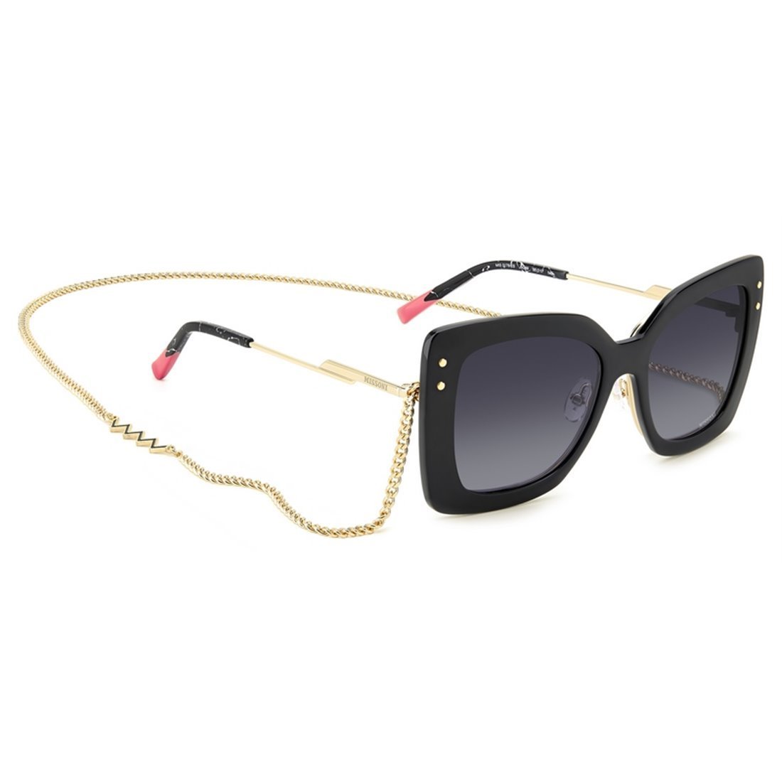 Missoni Clip-on Sunglasses In Black
