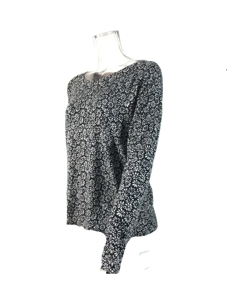 Max Mara Long-sleeved Sweater In Gray