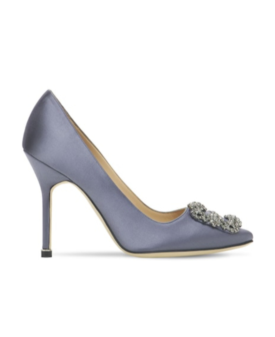 Manolo Blahnik Logo Stilettos