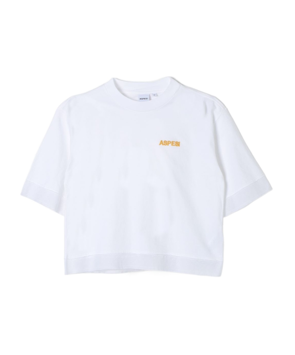 Aspesi Logo-embroidered T-shirt In White