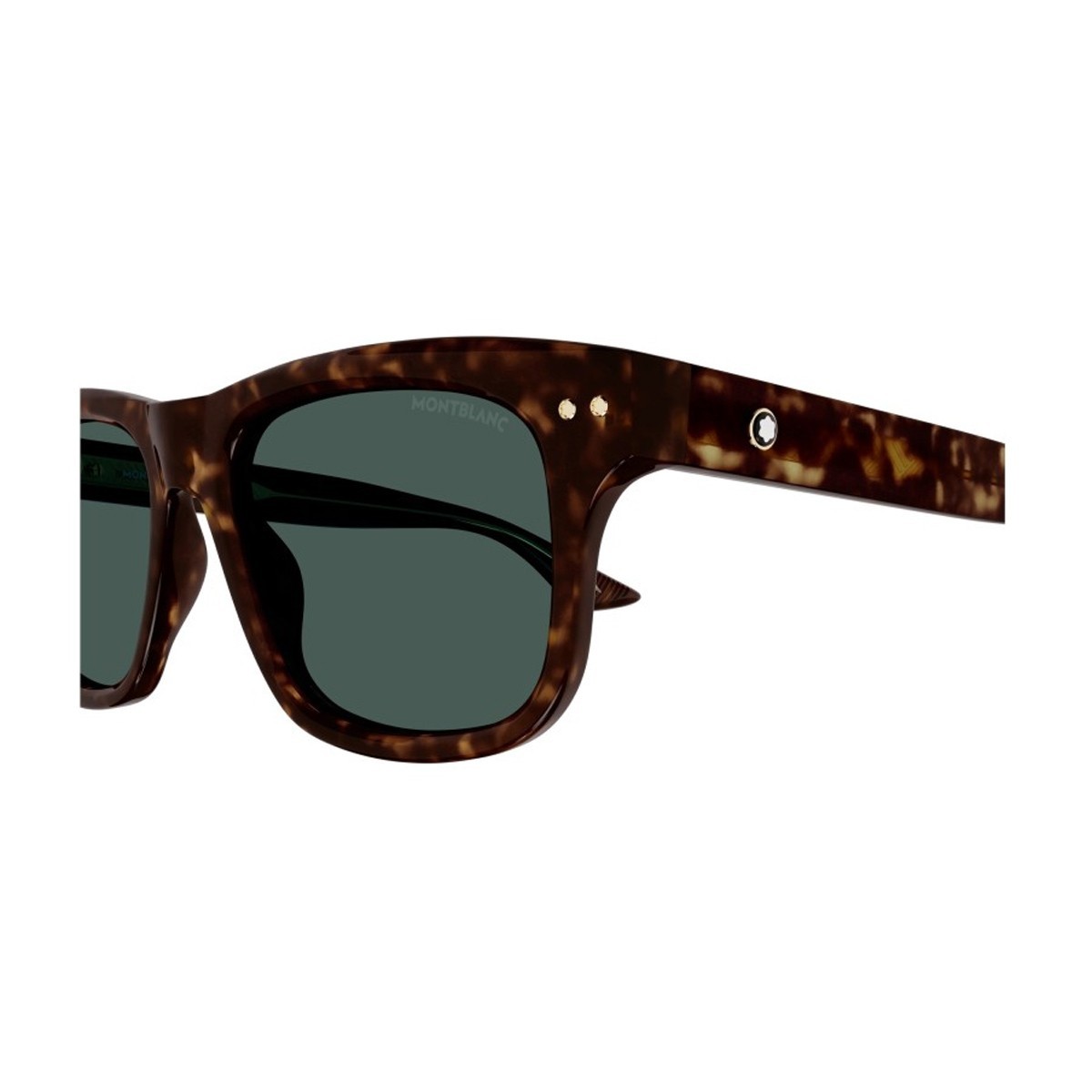 Montblanc Mb0319s Linea Snowcap 002 Sunglasses In Black