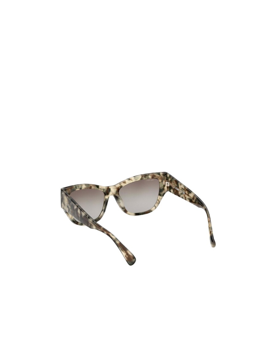 Max Mara Logo Sunglasses In Gray