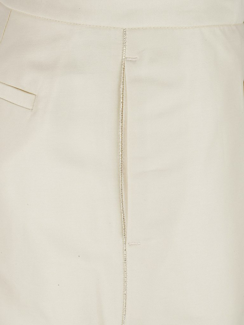 Fabiana Filippi Straight-leg Trousers In Neutral