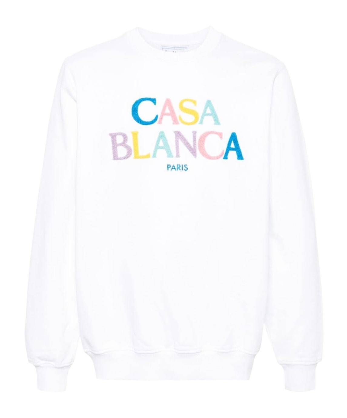 CASABLANCA CASABLANCA LOGO EMBROIDERED SWEATSHIRT 