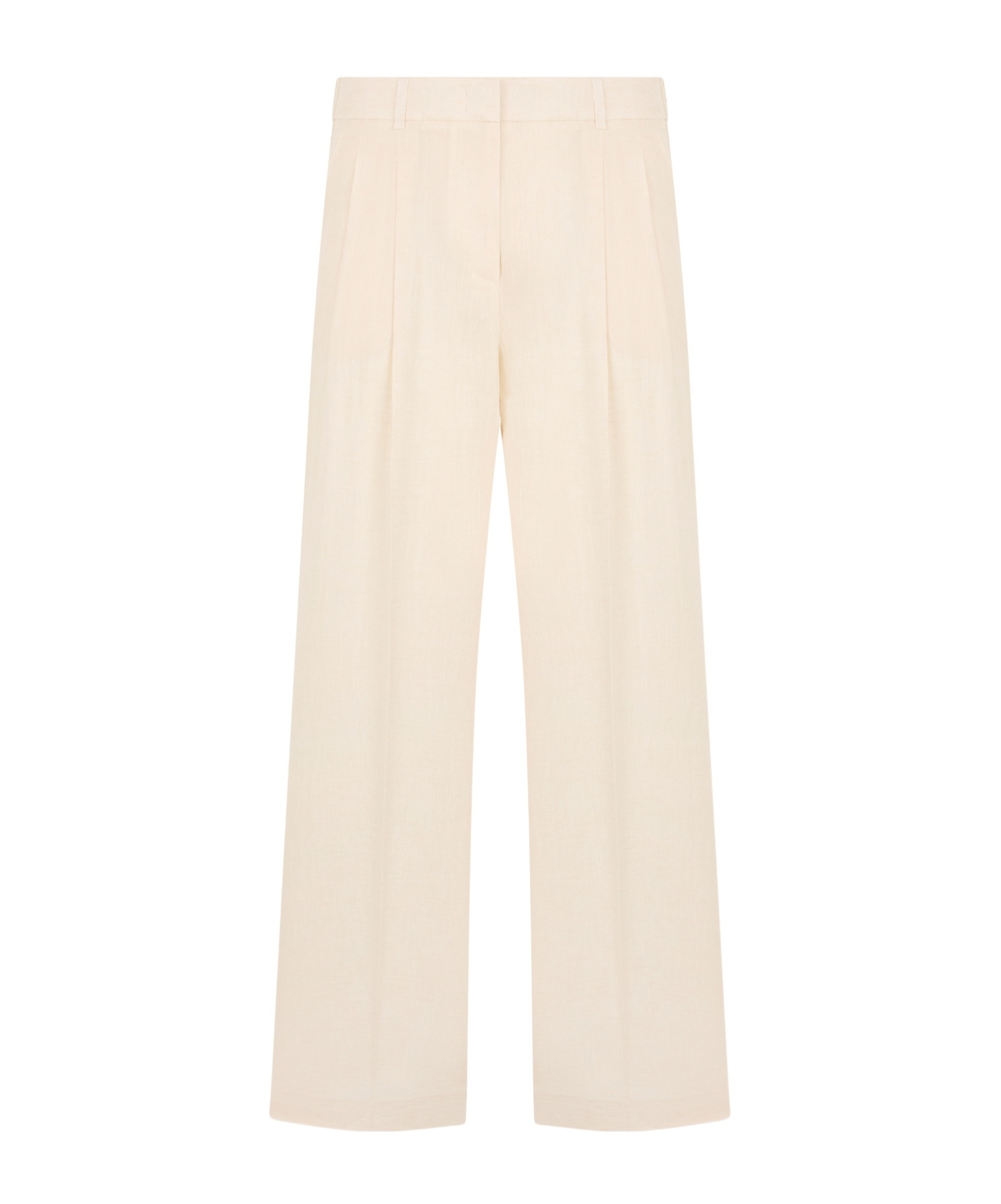 Peserico Pleated Trousers In Yellow