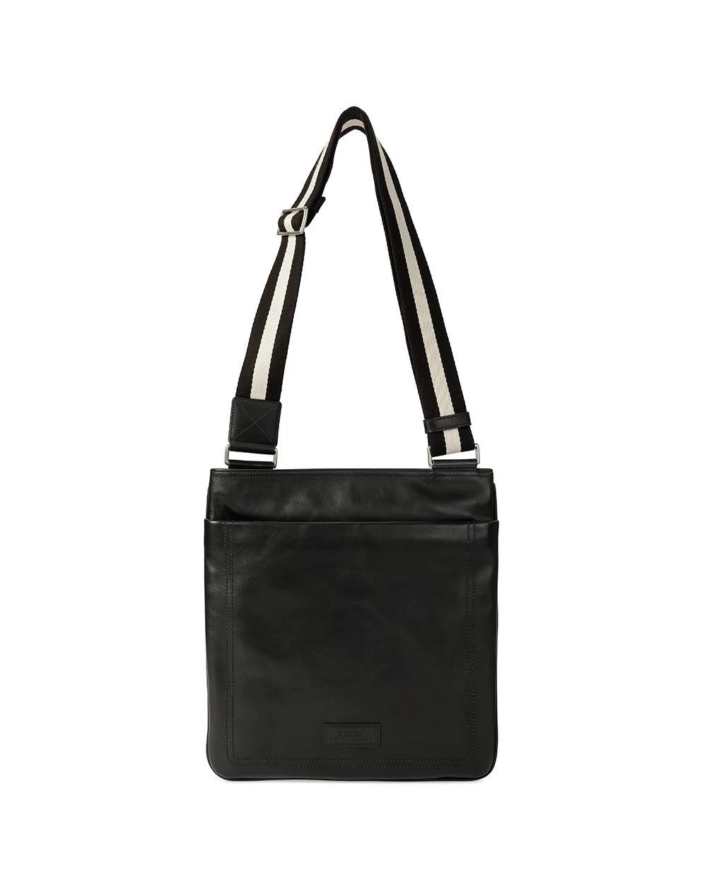 Bally Logo Shoulder Bag In Black