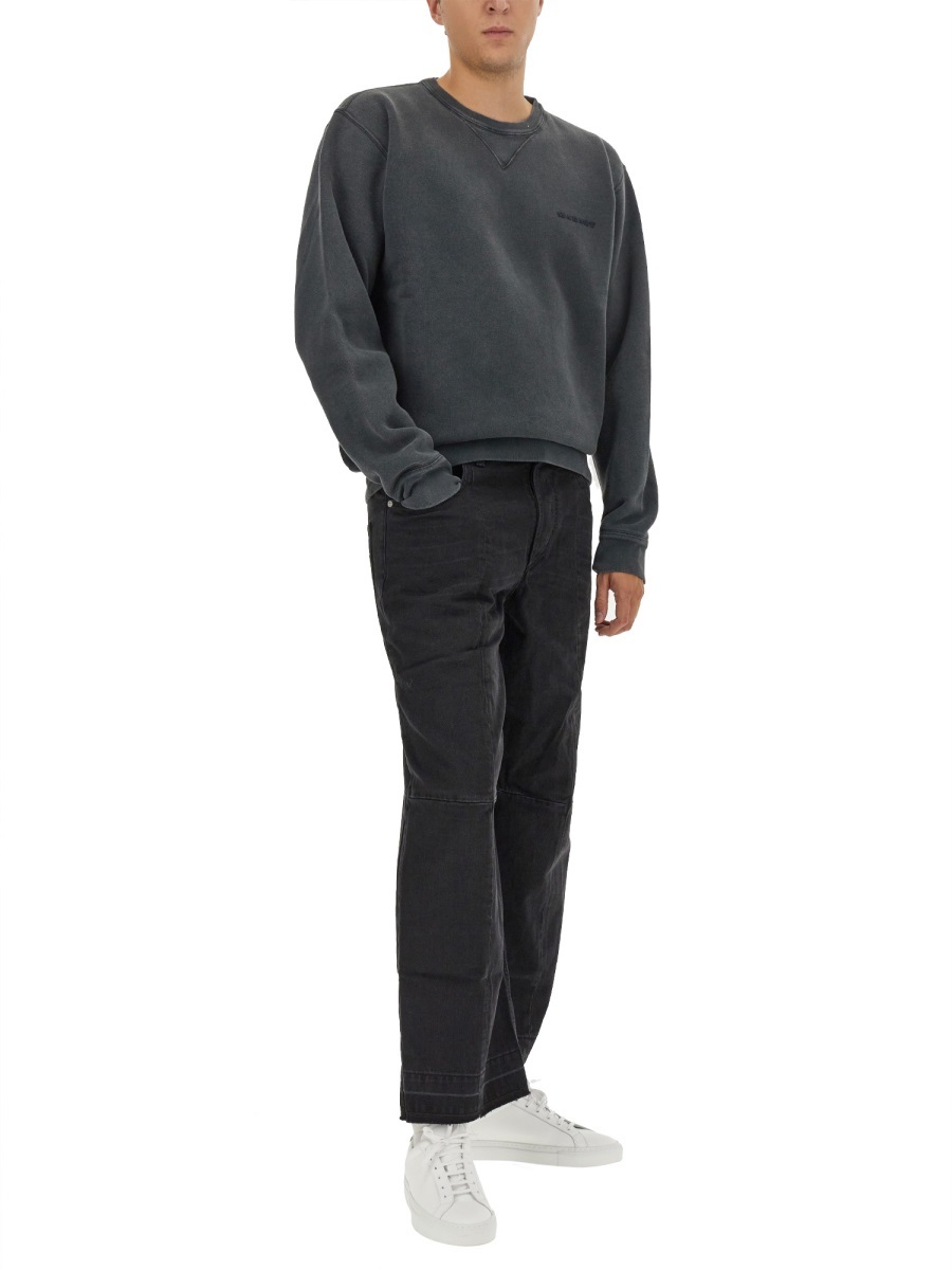 Isabel Marant Javi Straight Leg Trousers In Black