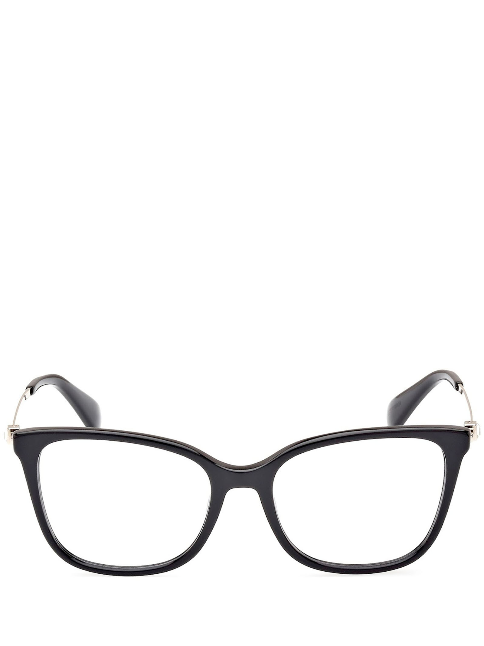 Max Mara Cat-eye Frame Glasses In Black