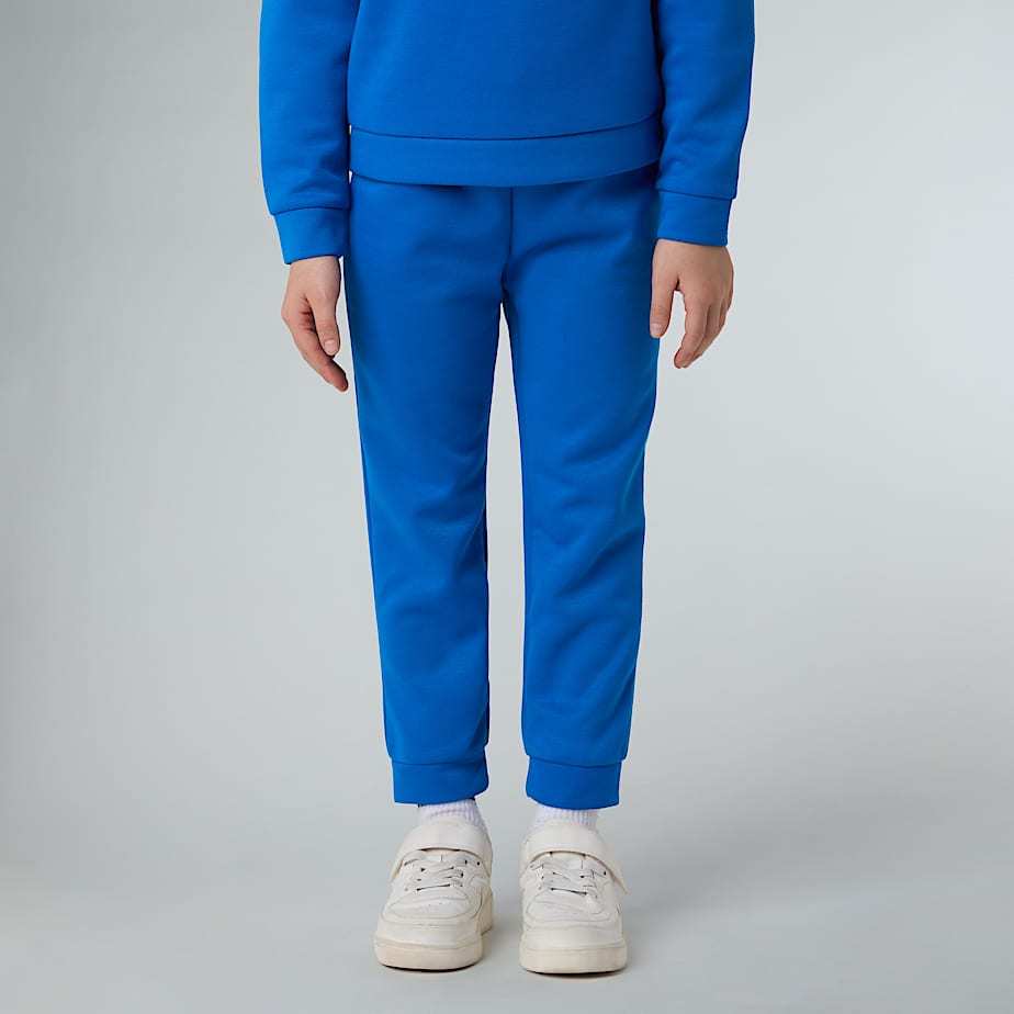 The North Face Hero Blue Brand-print Straight-leg Woven Tracksuit 2-7 In Blue