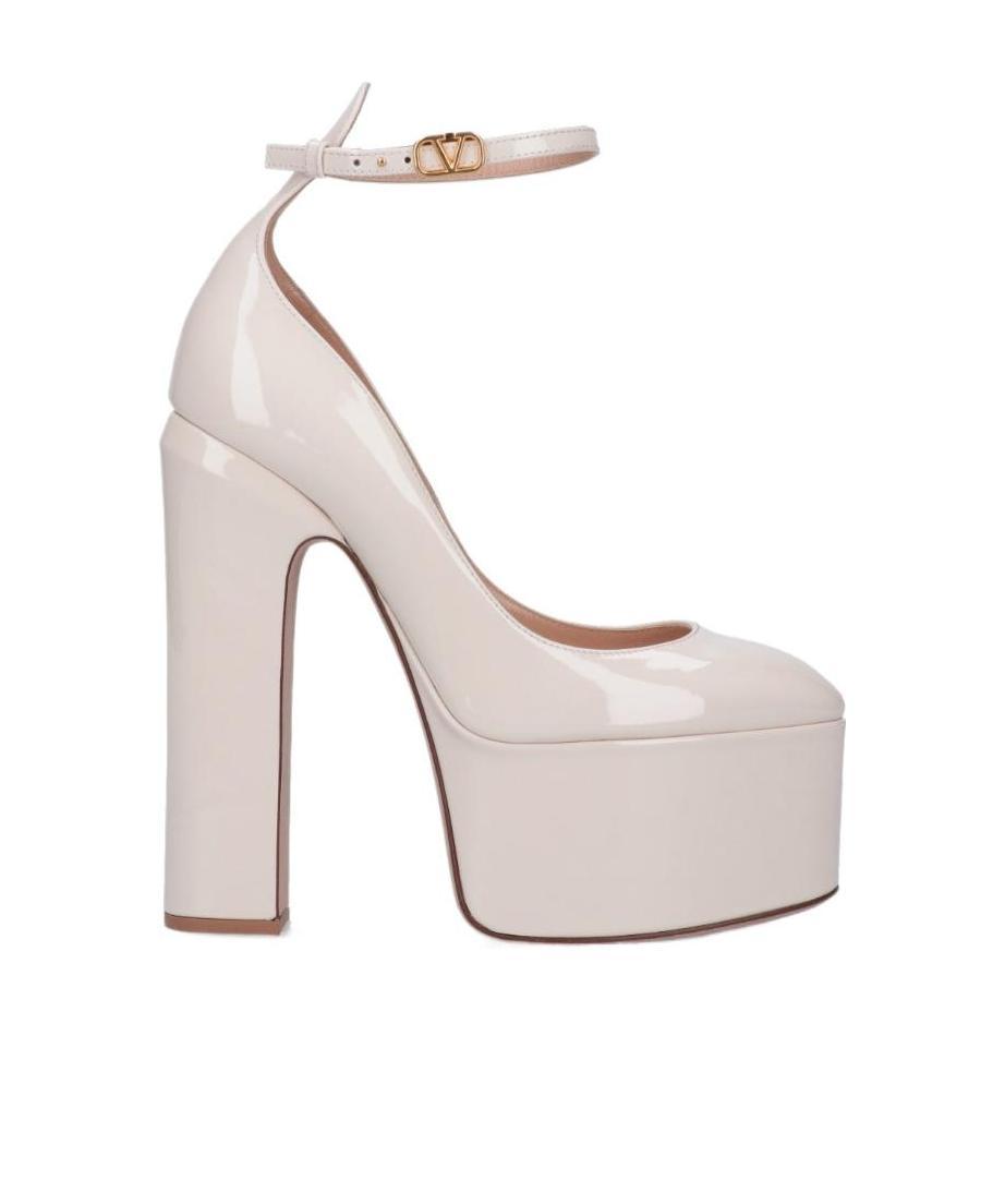 Valentino Garavani Woman Pumps Ivory Size 10.5 Soft Leather In Neutral