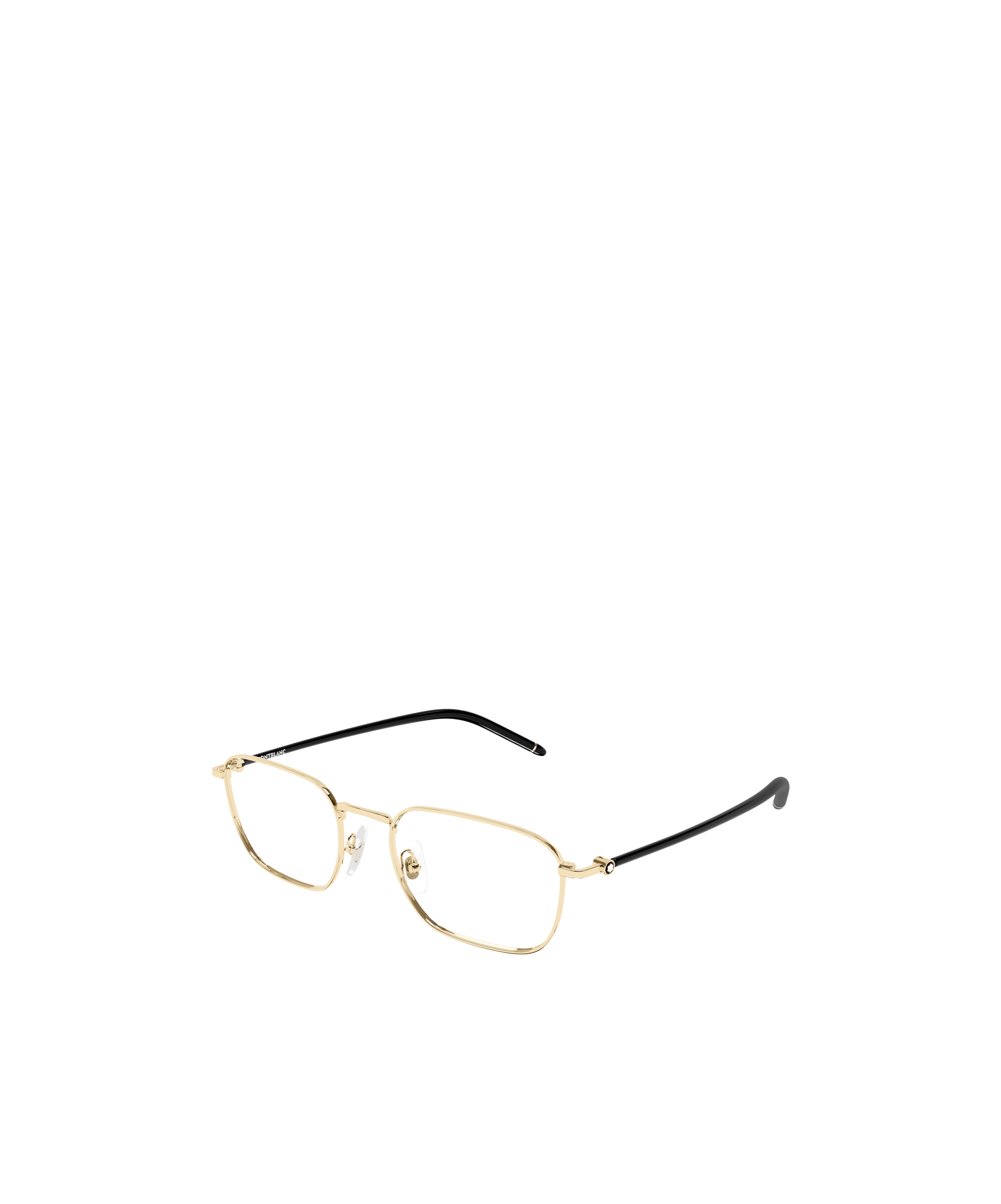 Montblanc Colourblock Glasses In Nude