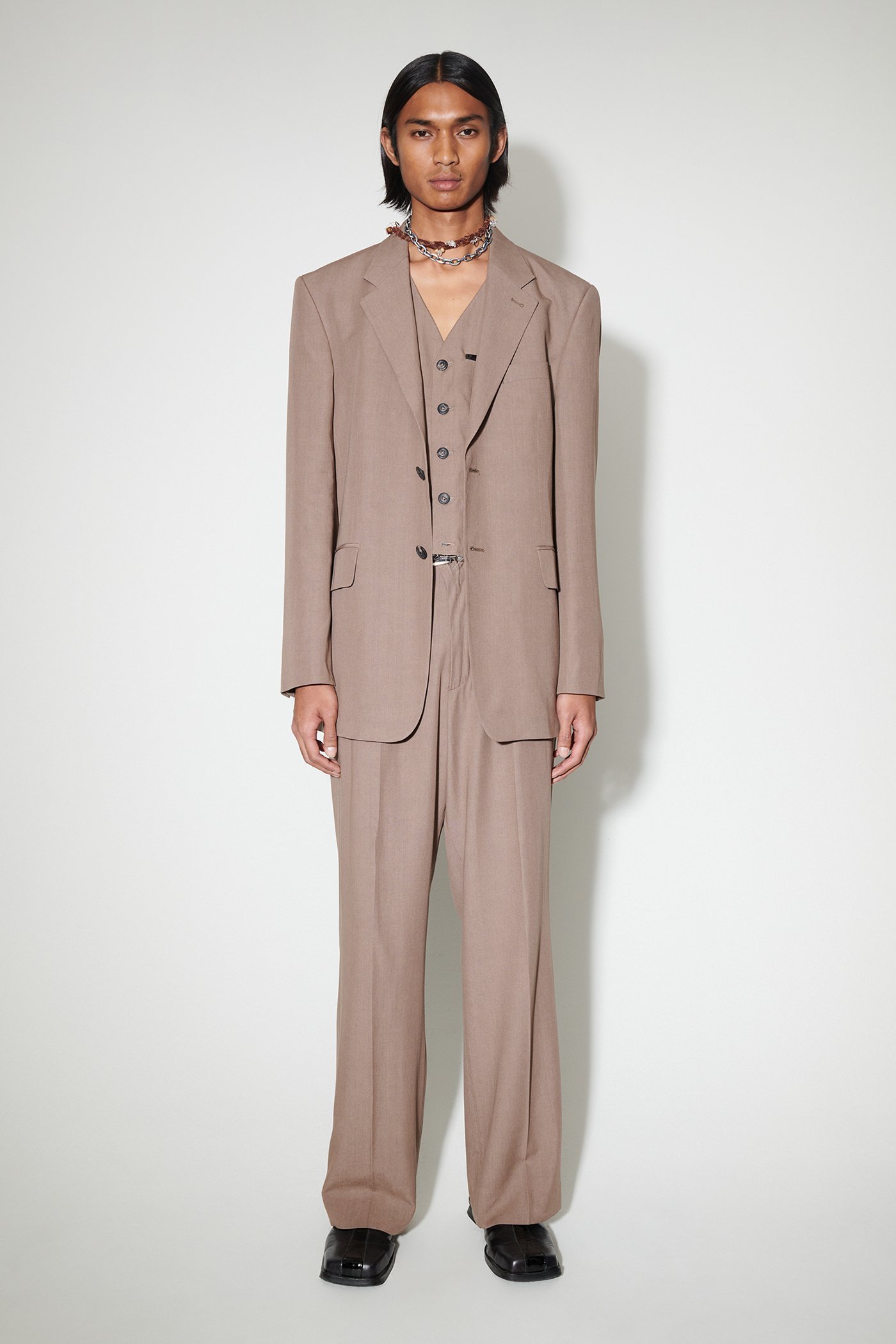 Our Legacy Vienna Single-breasted Blazer In Brown