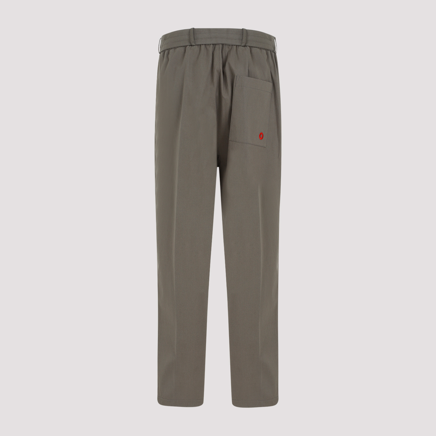 Craig Green Logo-embroidered Drawstring Straight-leg Pants In Green