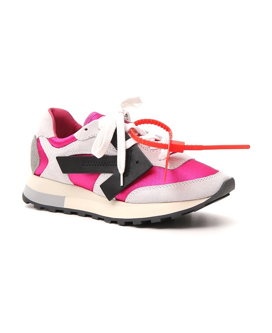 Off-white Colour-block Sneakers In Multicolor