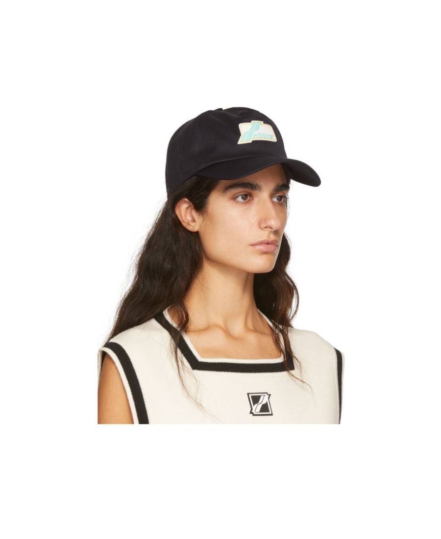 We11 Done Logo-patch Baseball Cap In Multicolor