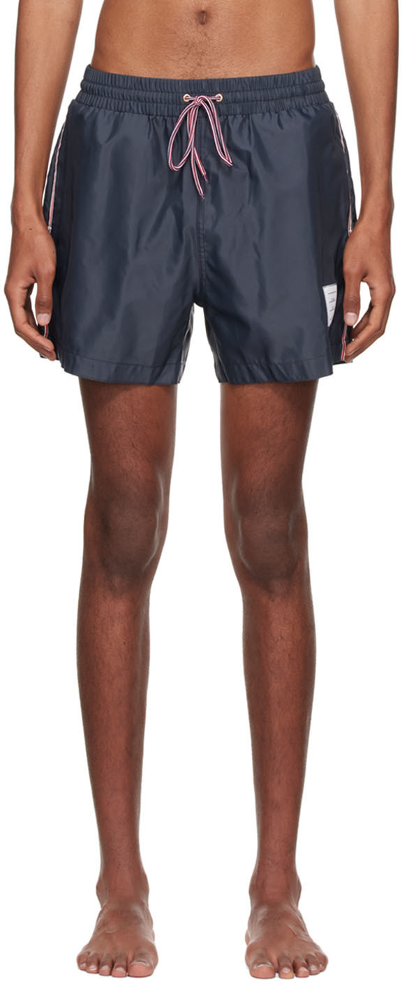 Thom Browne Rwb-stripe Swim Shorts