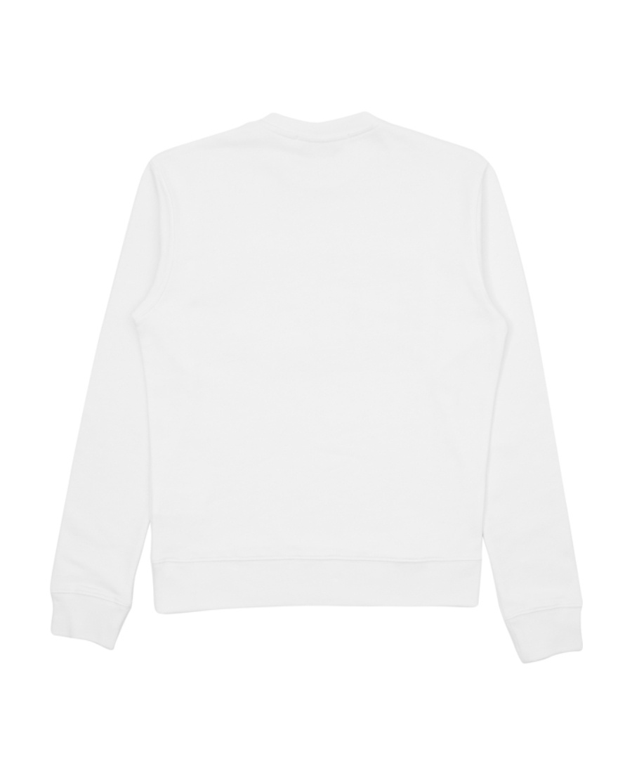 Msgm Logo Hoodie In White