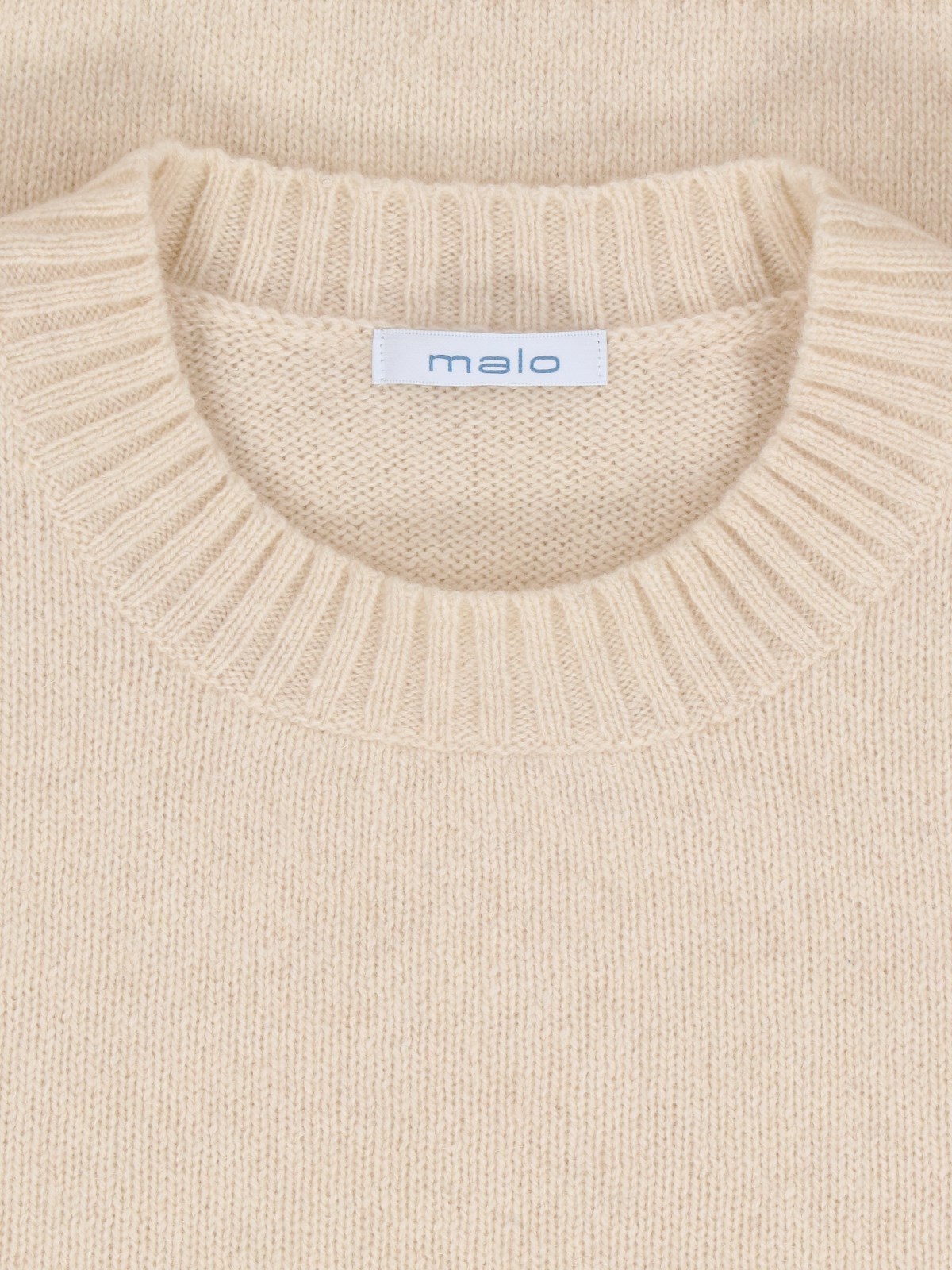 MALO MALO RIBBED KNIT PULLOVER