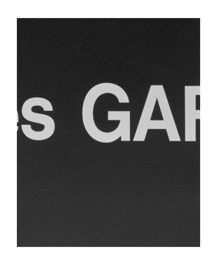 COMME DES GARÇONS POLKA DOT-PRINT LEATHER CARDHOLDER 
