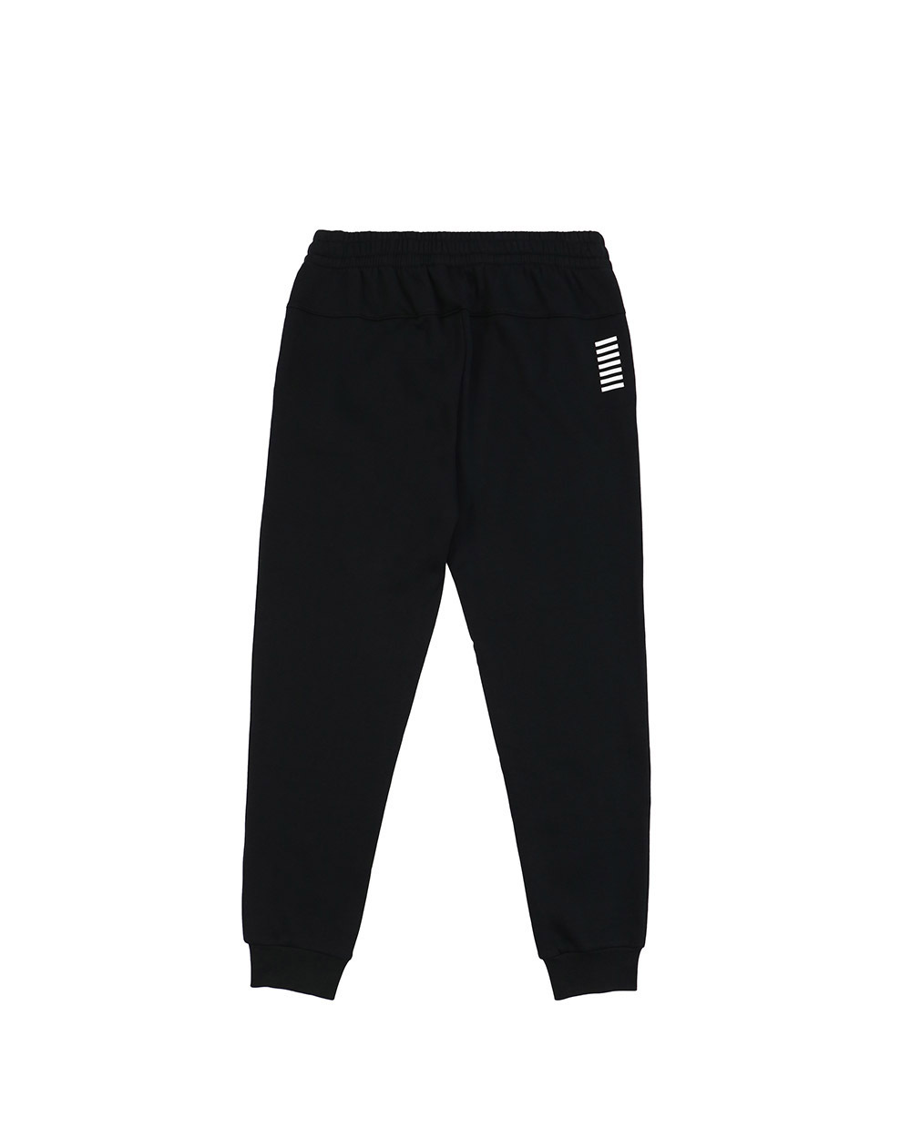 Ea7 Logo Printed Two-piece Sports Suit In Black