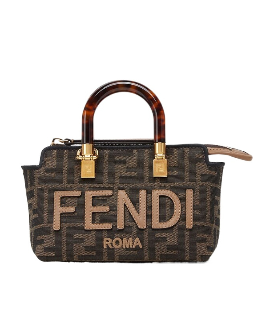Fendi By The Way Mini Tote Bag In Brown