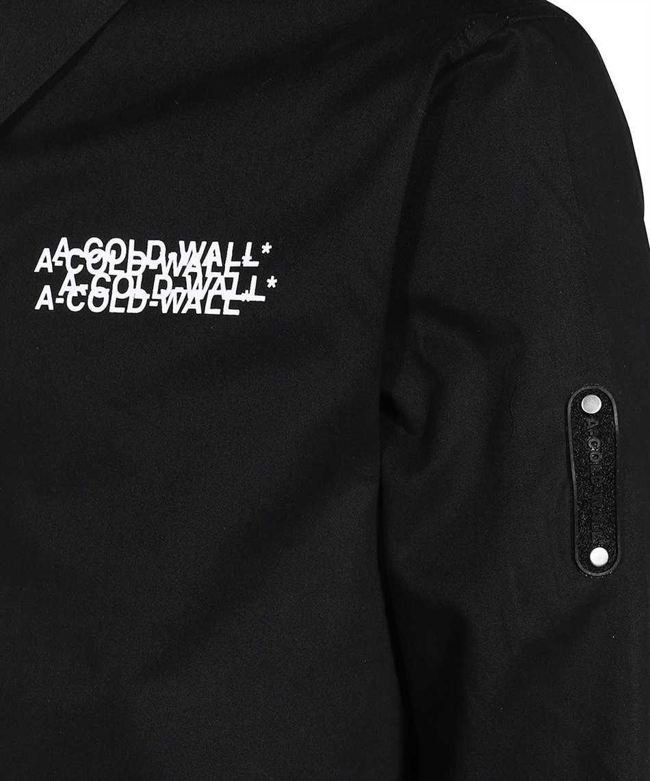 A-cold-wall* Logo Overlay Tech Jacket In Black