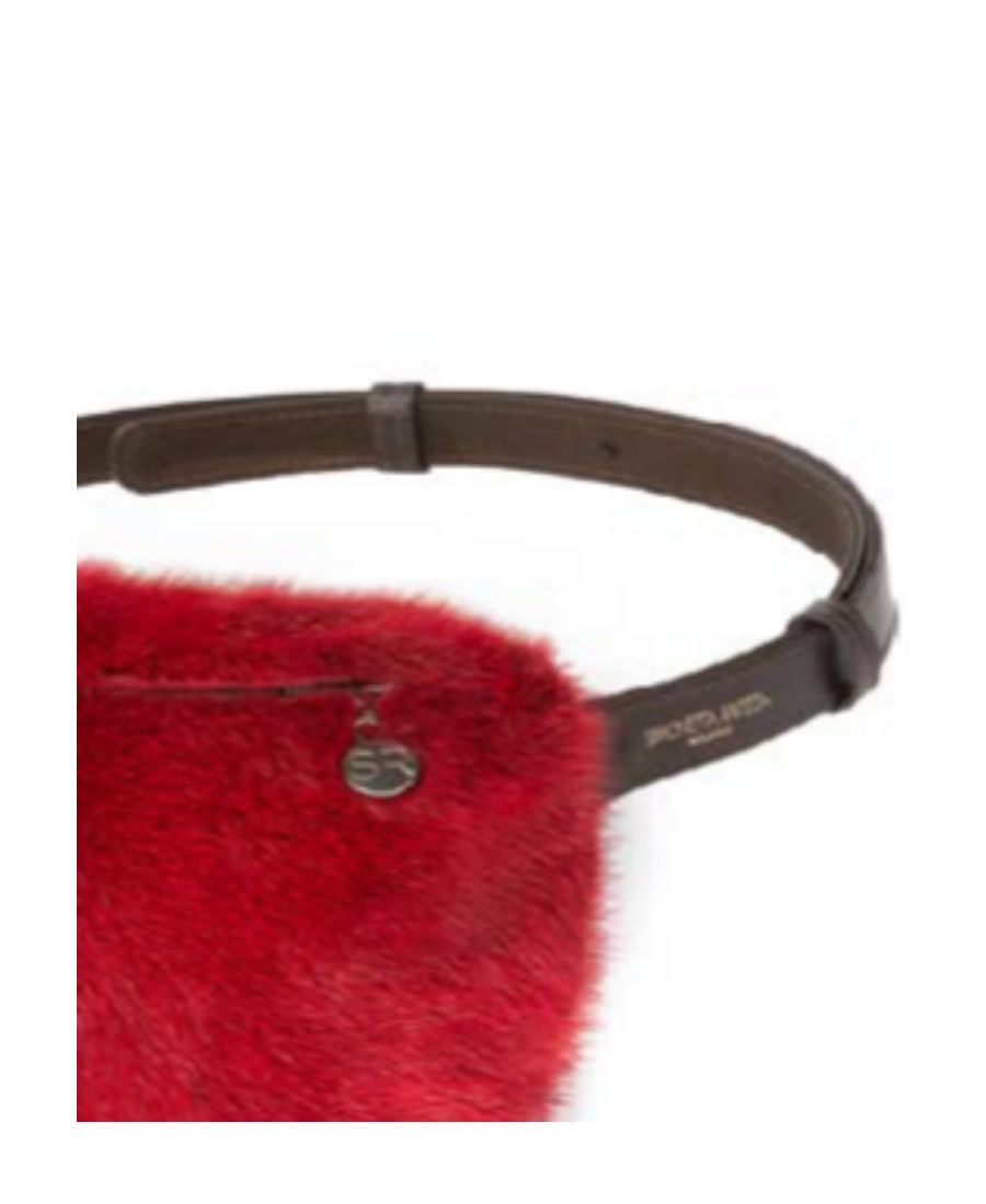 Simonetta Ravizza Emblem Pocket In Red
