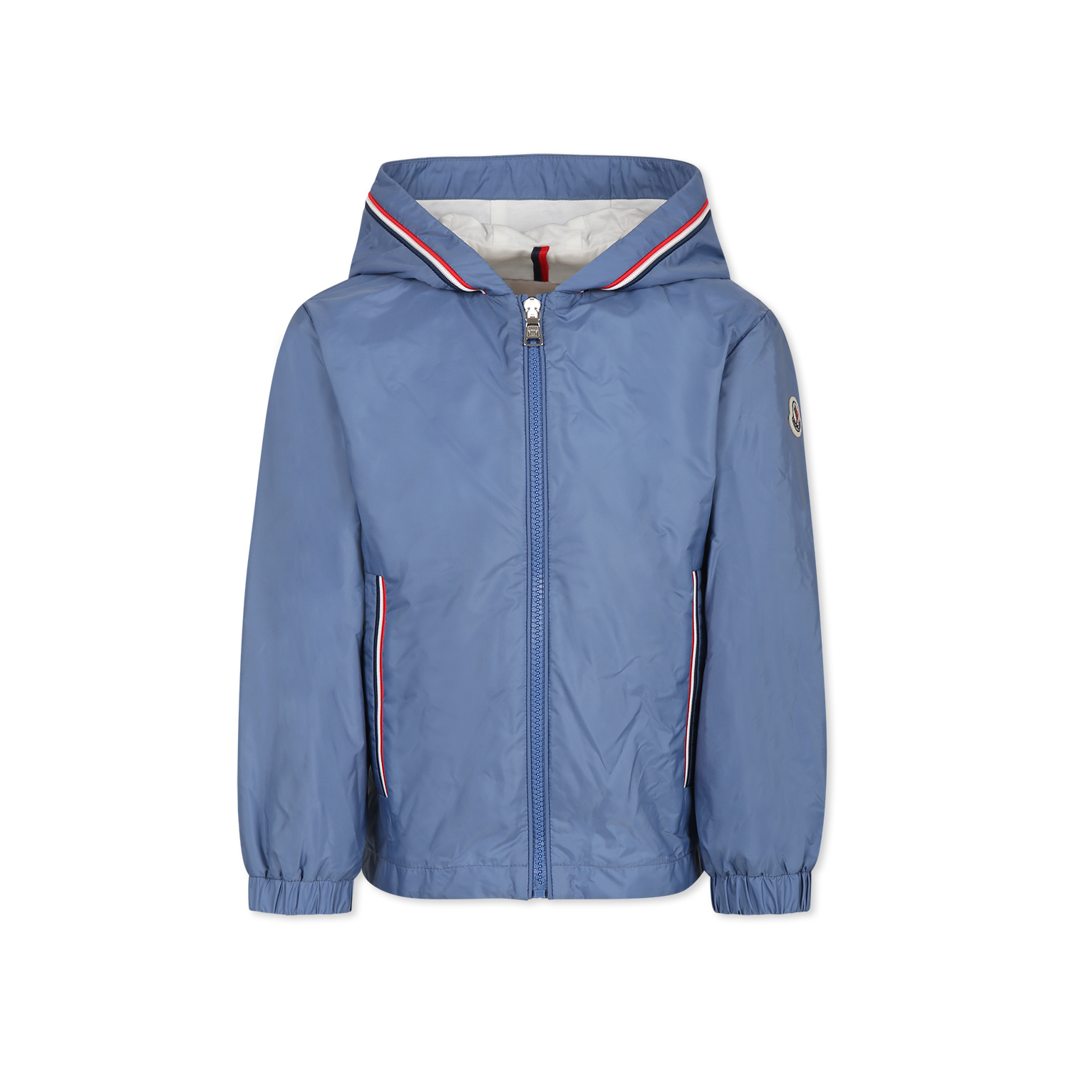 Moncler Long-sleeved Jacket In Blue