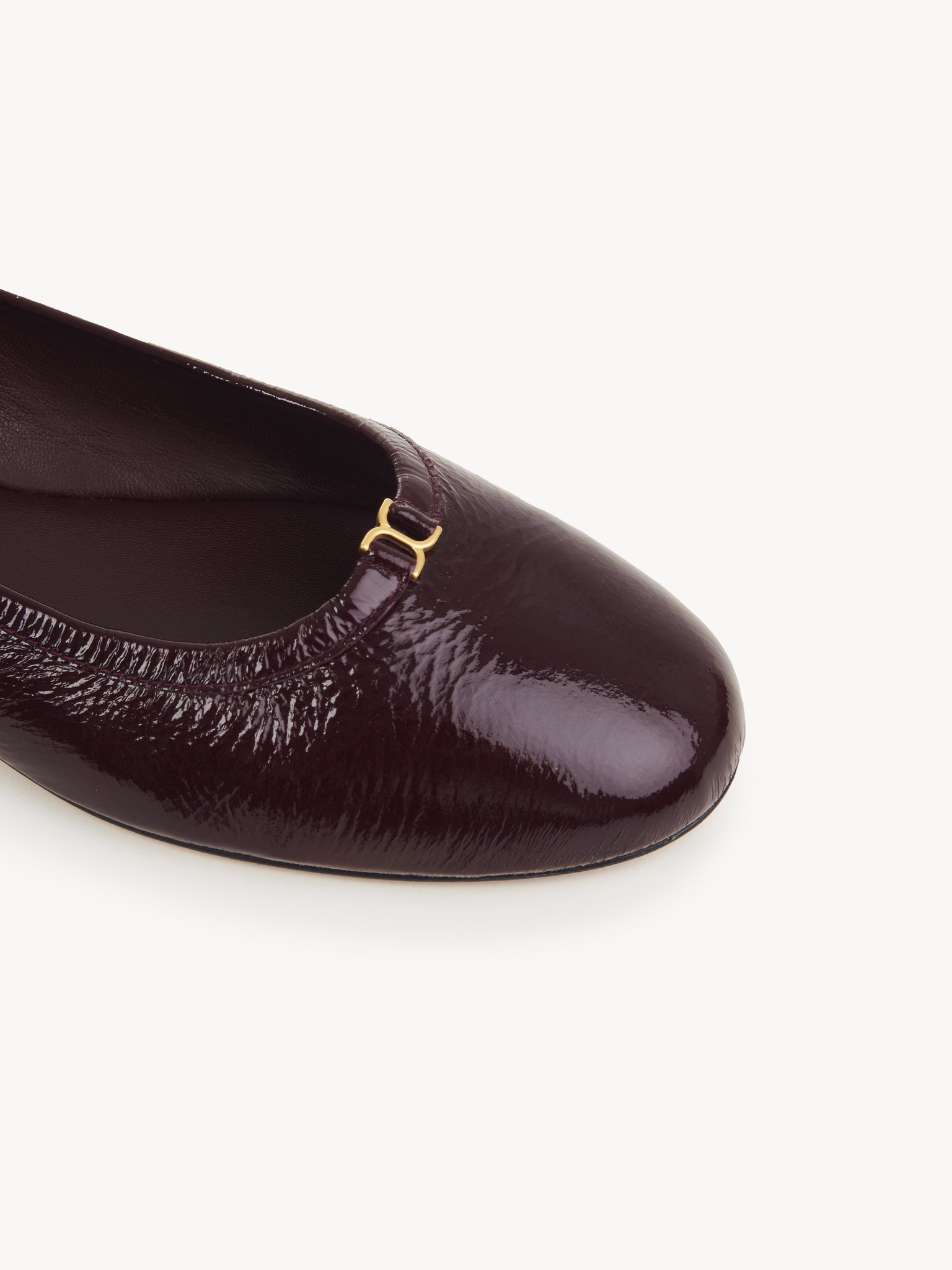 Chloé Marcie Ballet Pumps In Black