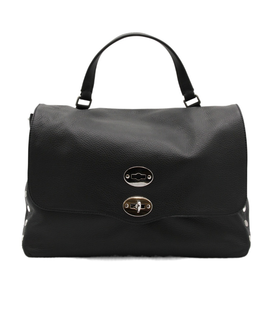 Zanellato Postina Stud-embellished Bag In Black