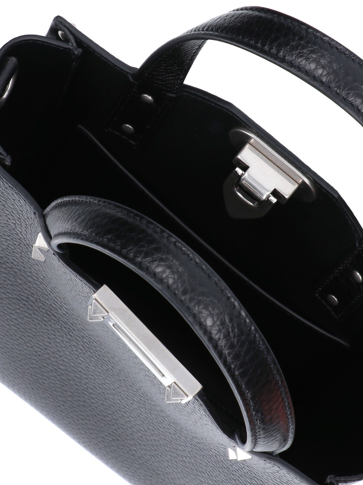 VALENTINO GARAVANI VALENTINO GARAVANI ROCKSTUD TOP HANDLE BAG