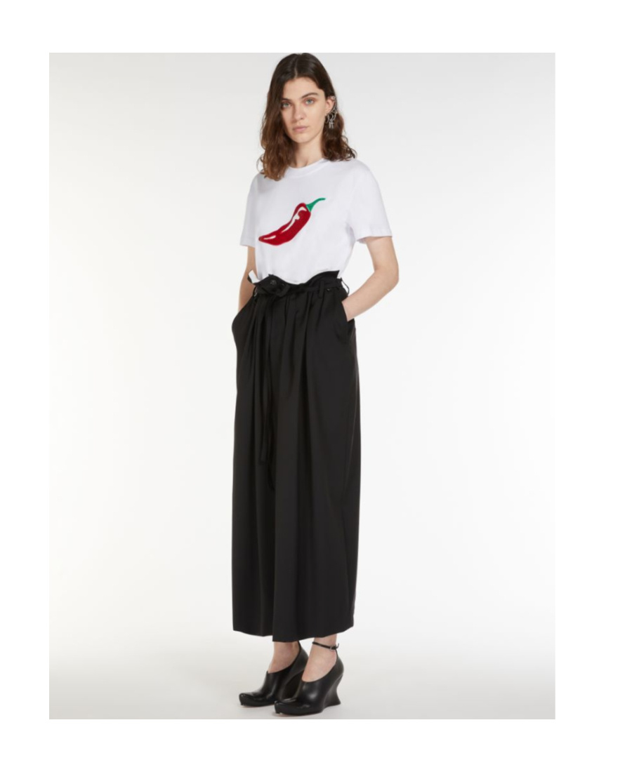 Sportmax Logo Short-sleeved T-shirt In Red