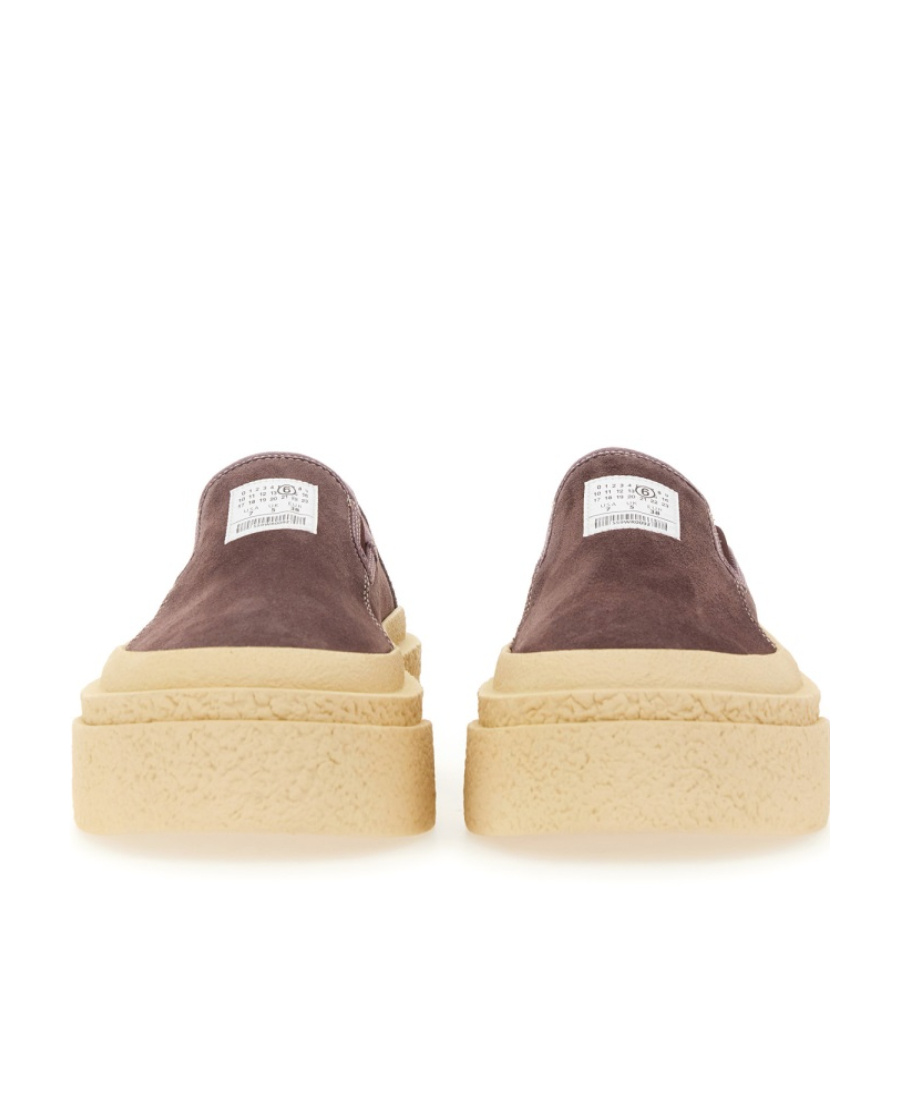 Mm6 Maison Margiela Round-headed Low-top Casual Shoes In Multi