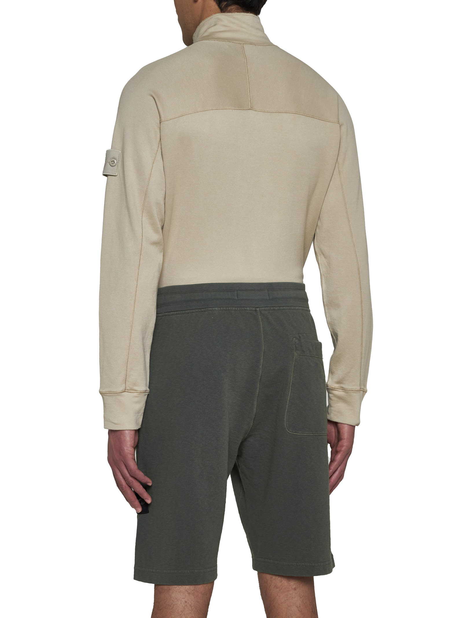 Stone Island Compass-badge Track Pants In Black