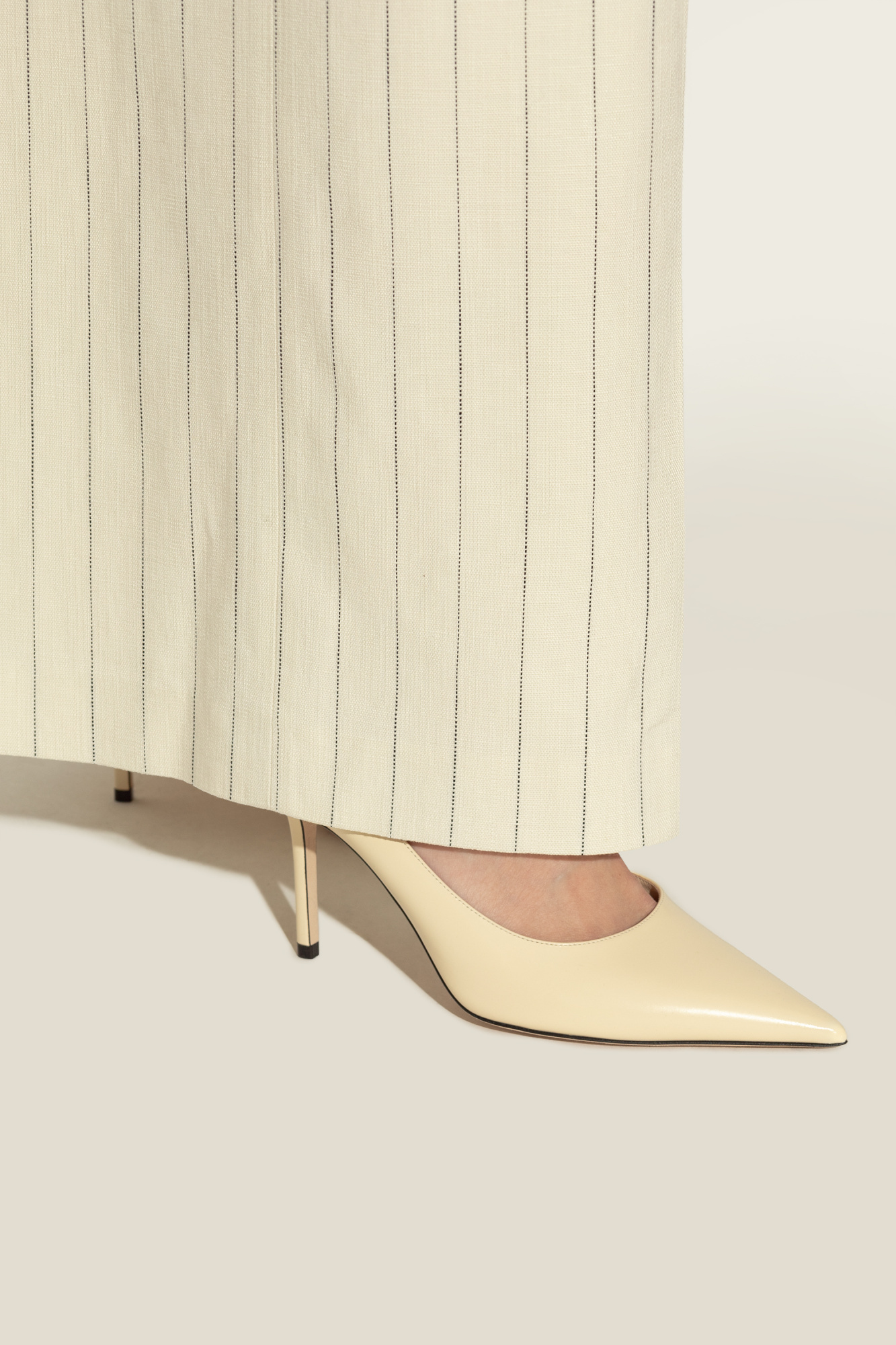 Jimmy Choo Love 85 Pointed-toe Slip-on Pumps