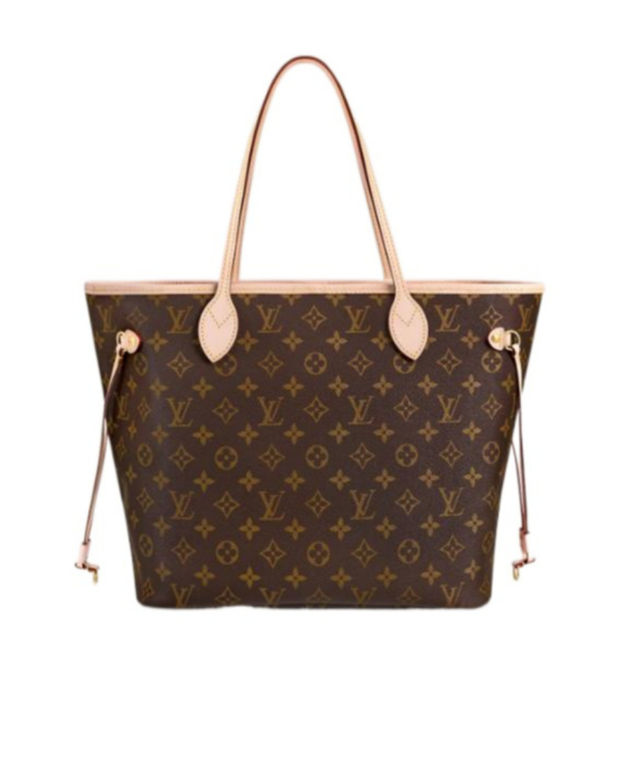 Pre-owned Louis Vuitton 2019  Monogram Neverfull Mm Tote In Brown