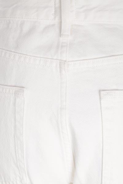 Totême Toteme Wide Leg Denim Jeans In White