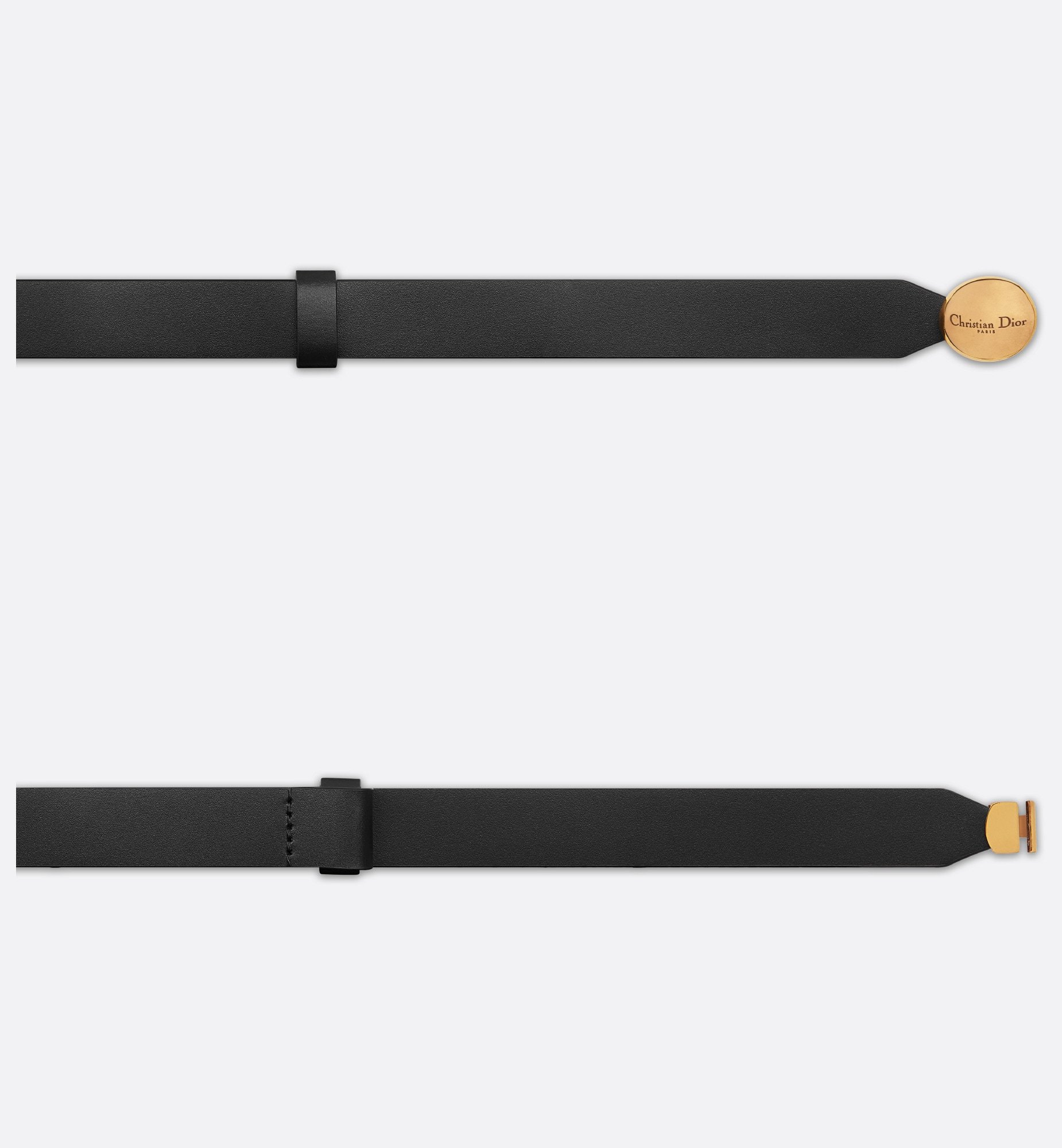Dior D-pépite Belt In Black