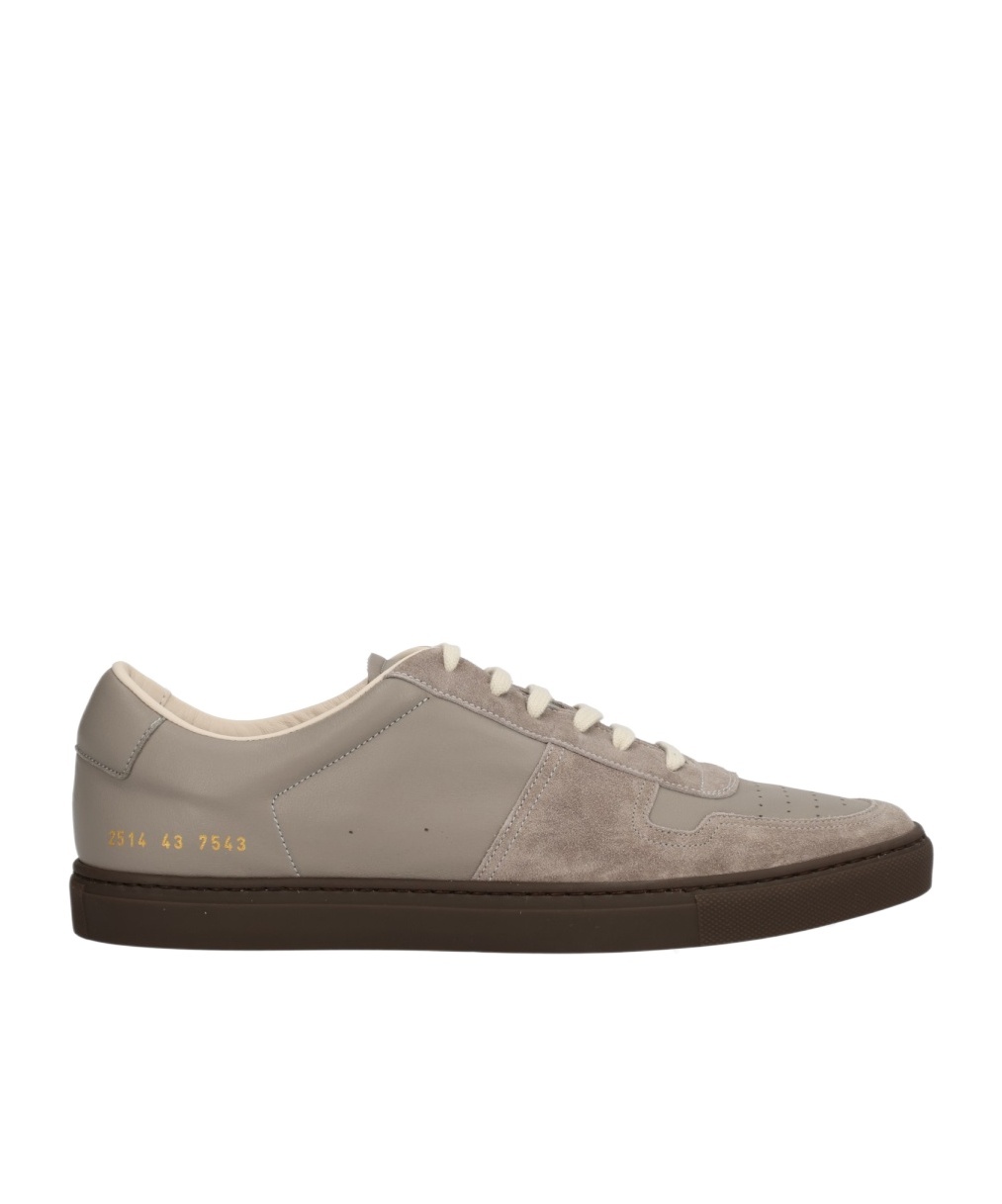 Common Projects Bball Slim Sneakers In Animal Print