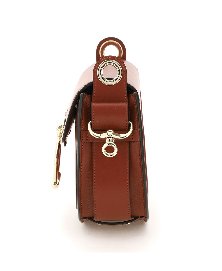 Chloé Tess Shoulder Bag In Brown