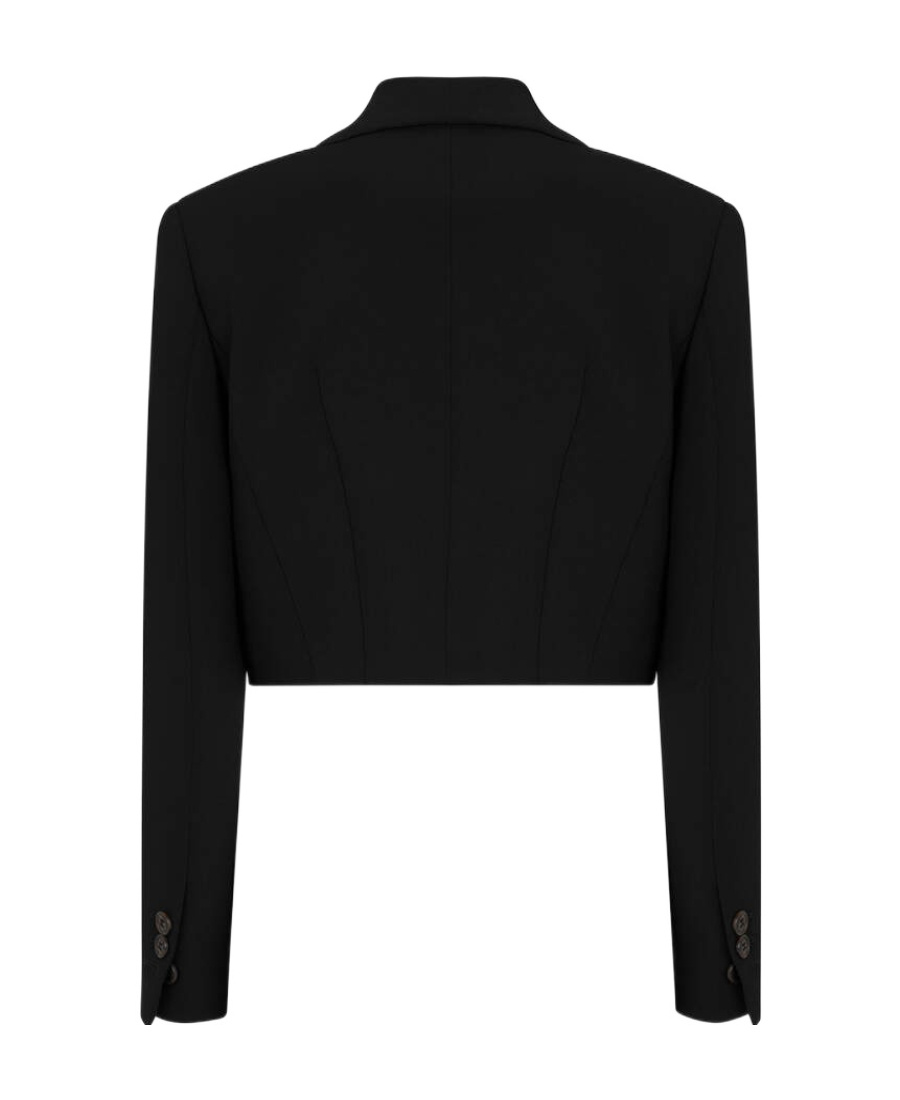 Dsquared2 Black Black Black Black Black Black Black Black Black Black Black Black Black D2 Jewel Short Jacke In Black