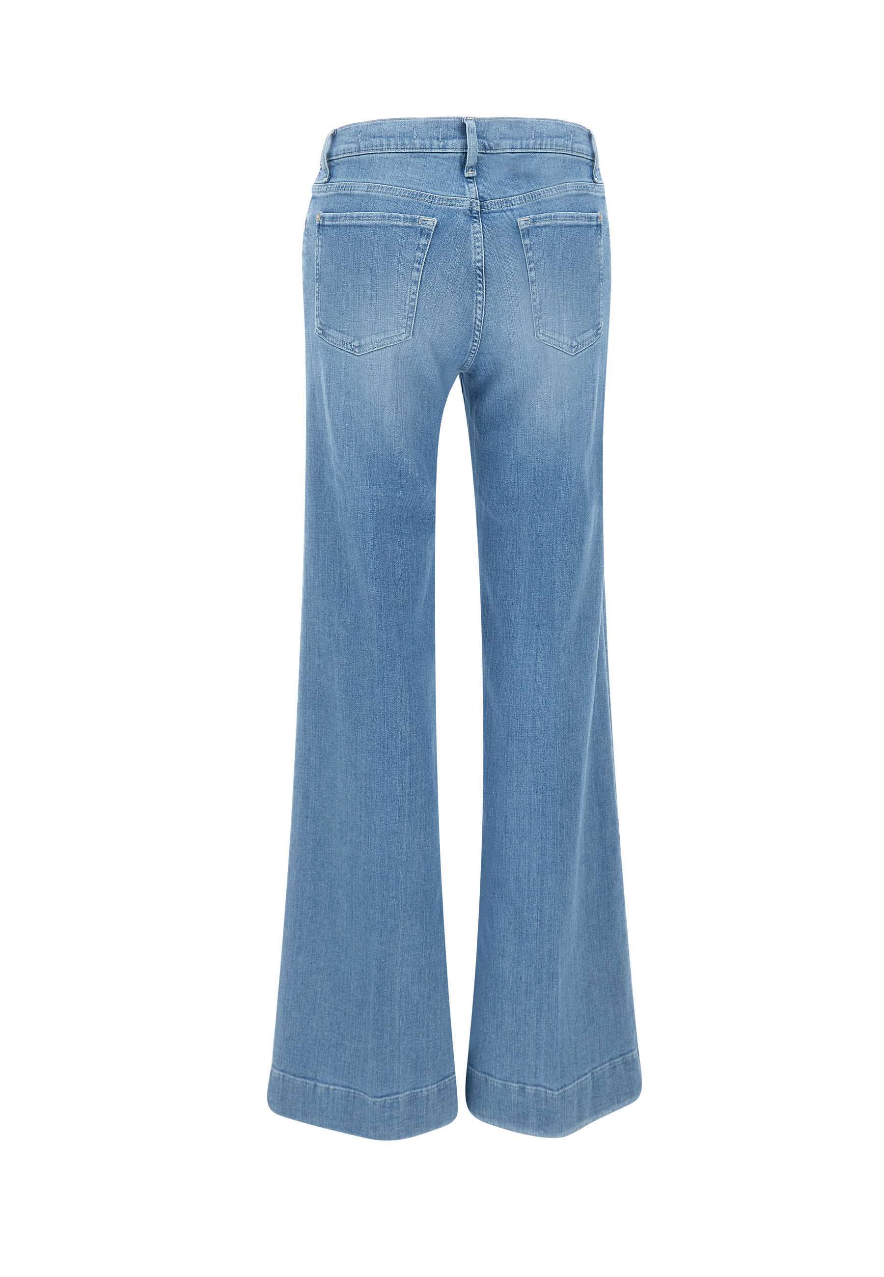 7 For All Mankind Flare Jeans In Blue