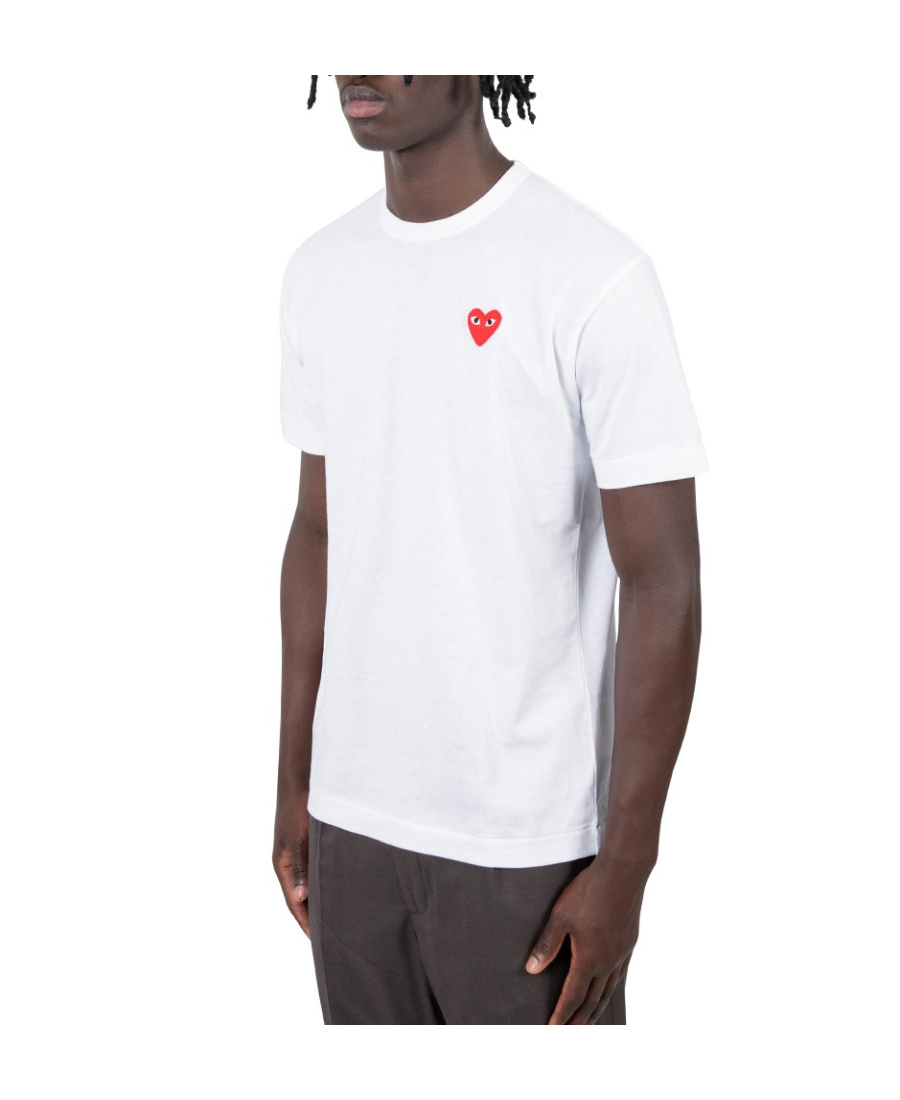 Comme Des Garçons Play Polo Comme Des Garcons Play Herren Farbe Weiss In White