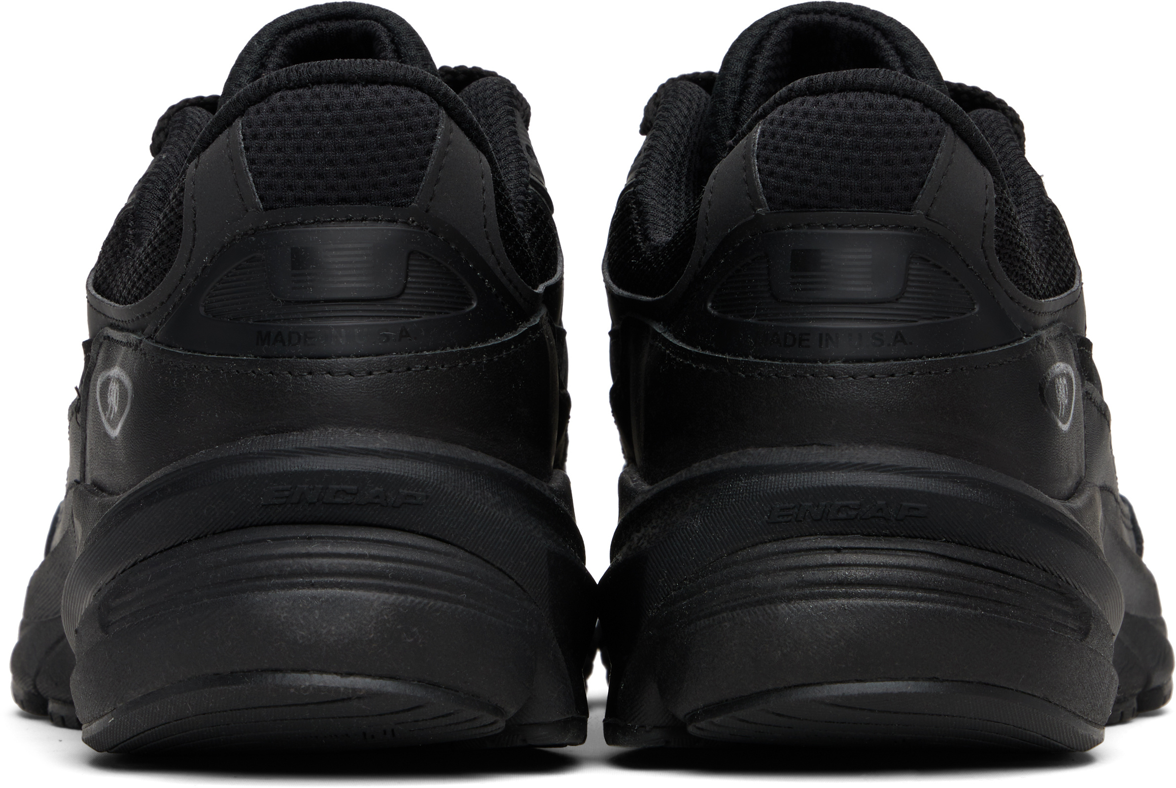 Comme Des Garçons Homme X New Balance Made 990v6 Sneakers In Black