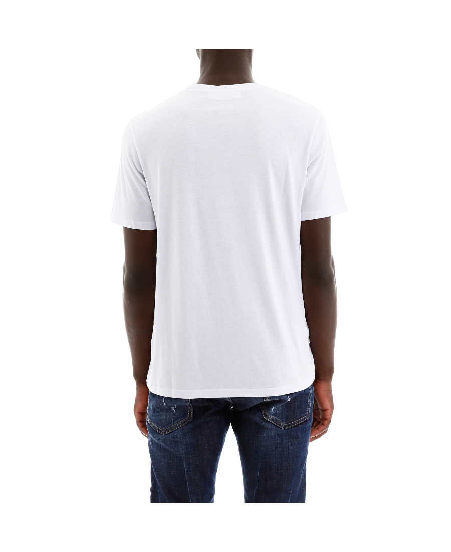 Neil Barrett Printed Short-sleeved T-shirt In White