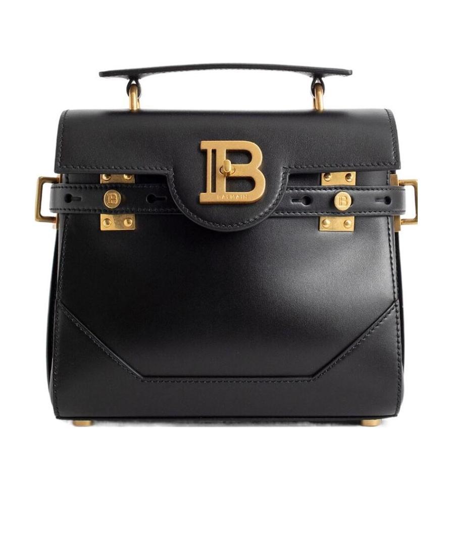 Balmain B-buzz 23 Tote Bag In Black