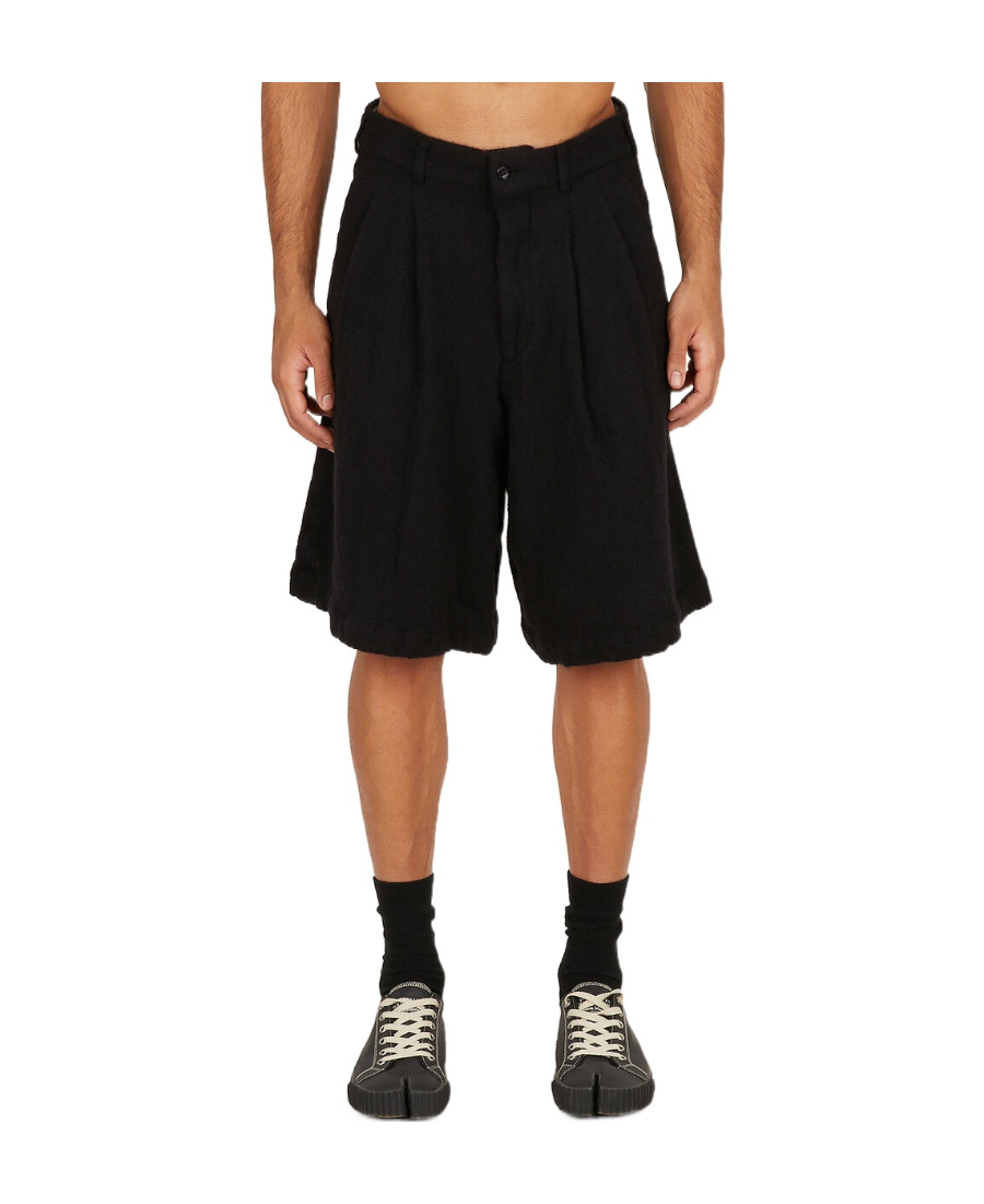 Comme Des Garçons Knee-length Shorts With Wide Leg